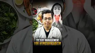 Dietary Management for Hypothyroidism | Dt.Bhawesh | #diettubeindia #dietitian #thyroid #shorts