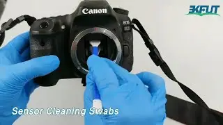 Soft Sensor Cleaning Swabs Stick Microfiber Lint Free For Camera