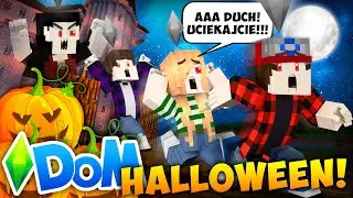 🎃👻 MINECRAFT DOM #16 - IDZIEMY DO HOTELU TRANSYLWANIA?! *straszą DUCHY?!* | SIMSCRAFT HALLOWEEN [S2]