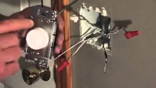 Установка диммера и регулятора скорости вентилятора.