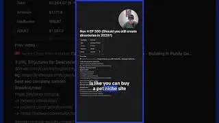 Turn Niche Sites into Profitable Directories! 🐾   #shorts