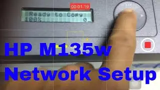 Настройка беспроводной сетевой печати HP Laser M135w со смартфона