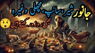 Janwaro ka roza ||Fasting of animals|| Islam me janwar || Roza || Ramzan me janwar|| islami bayan ||
