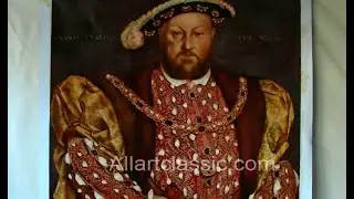 Northern Renaissance Painting-Portrait of Henry VIII