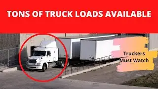 Truck Loads - How to find truck loads? For New Owner Operators & Truckers