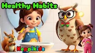 Healthy Habits | Kids Learning | Kids Songs| Keppikids | #nurseryrhymes #kidslearning