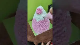1 kg doll cake design for beginners #happy chhat puja #shortsfeed
