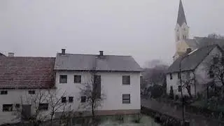 First snow fall in Germany this year...!