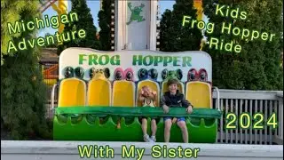 Michigan Adventure Kids Frog Hopper Ride 2024