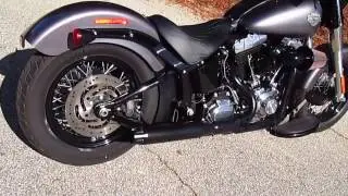 Hacker Custom Exhaust Harley Softail War-Header