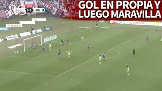Marca un gol en propia surrealista y despu&eacute;s lo soluciona con esta maravilla | Diario AS