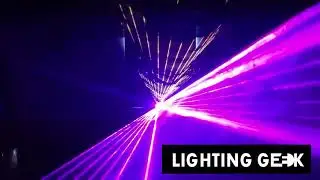Hawk 3w RGB Full Color Diode Laser Projector
