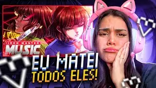 REACT | Bem ou Mal - Frisk e Chara (Undertale) | Iron Master