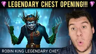Robin King Legendary Chest Opening! - Injustice 2 Mobile