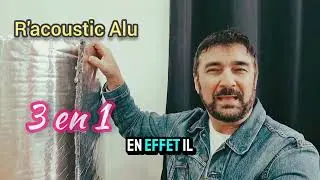 Isolant 3 en 1 recycl&eacute; : Phonique, Acoustique et Thermique