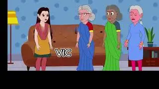 Kalakkar Bahu Hindi Kahani - Sass Bahu - Hindi Stories - Comedy @Boon_cartoon