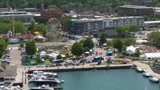 2025 National Cherry Festival downtown Traverse City.