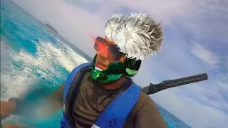 🌊Jet Ski con m&uacute;sica  de metal gear rising🚤