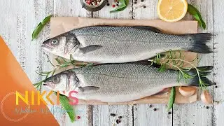 Как приготовить свежую бранзино на гриле и филе | Lavraki