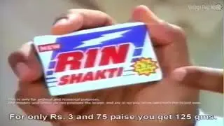 Rin Shakti -1990 | ft.Mukesh Khanna | Rin Shakti old doordarshan ads