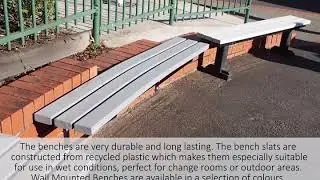Wall Mounted Benches - Replas Furniture