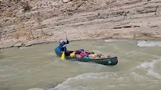Roddy rides Rodeo Rapid, Lower Canyons of the Rio Grande, 2026