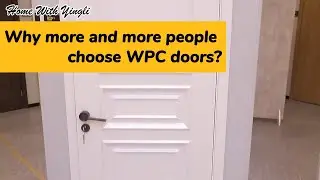 WPC Door & Frame | Showroom Display | QIDE &ndash; Green Home Builder