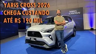 TOYOTA YARIS CROSS 2026: PREÇOS, VERSÕES, EQUIPAMENTOS E PRIMEIRAS IMPRESSÕES | AUTOS SEGREDOS