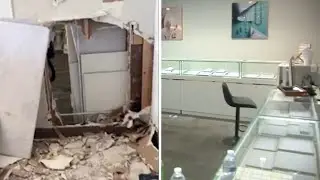 Jewelry store damaged and ransacked in SoCal burglary