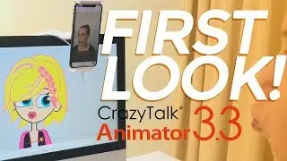 CrazyTalk Animator 3.3 + FIRST LOOK! (Review) iPhoneX LIVE FACE
