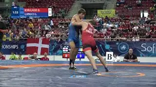 1/8 GR - 80 kg: B. KOBULADZE (GEO) v. G. LUPASCO (MDA)