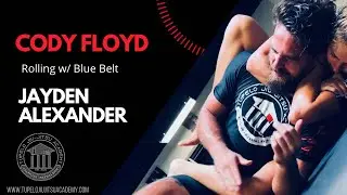 Cody Floyd rolls with Blue Belt Jayden