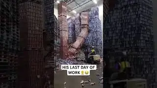 HIS LAST DAY OF WORK👷&zwj;♂️😭