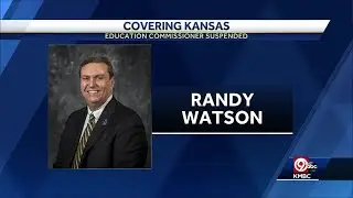 Kansas State Board of Education suspends Randy Watson over offensive remark