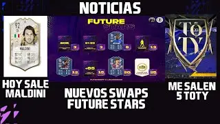 🚨 HOY SALE MALDINI MID SBC 🚨 | ME SALEN 5 TOTYS TRANSFERIBLES | NUEVOS SWAPS FUTURE STARS INCREIBLES