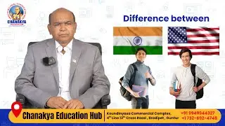 Difference Between India and US Student |Chanakya Education Hub #education #abroad #usa #india #us