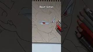 Beast Gohan!#syanartt #beastgohan #dragonball #dragonballsuper #gohanbeast #gohan #akiratoriyama