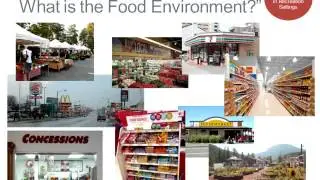 Healthy Food Environments in Rec Centres