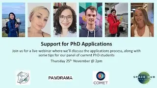 Support for PhD applications