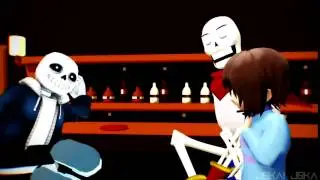 【MMD60FPS】 E X C U S E M Y P O T T Y M O U T H! //Frisk//