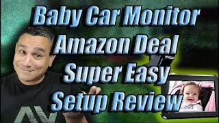 Baby Video Car Monitor That Works VERY EASY SETUP Amazon Deal