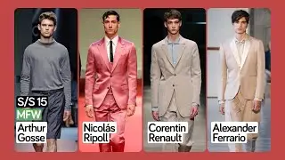 S/S 15 | Milan | Arthur Gosse | Nicol&aacute;s Ripoll | Corentin Renault | Alexander Ferrario