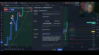 How to set trade alert for the STIC indicator tool in TradingView | CryptoSmart Analyst
