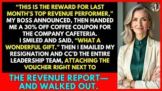 My Boss &ldquo;Rewarded&rdquo; Me With a 30% Voucher &mdash; So I Walked Out and Let Karma Handle It.