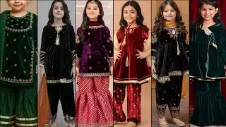 Adorable Baby Girl Velvet Dress Designs