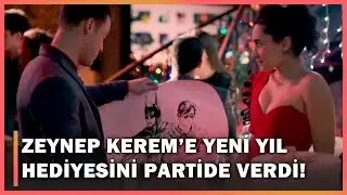 Zeynep, Kerem'e Yeni Yıl Hediyesini Partide Verdi! - Güneşi Beklerken 26.Bölüm