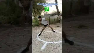 Shotput Throw Simple Technique/Best Trick/Tips/#viralvideo !#tranding !#sports !