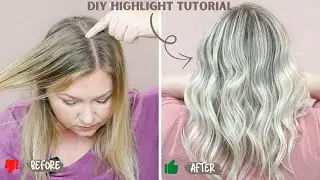 How to Bleach your hair at home | Blonde Highlight Tutorial