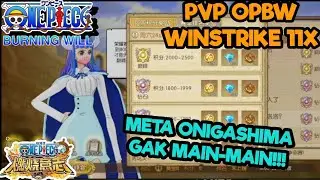 WINSTRIKE 11x Meta ONIGASHIMA Edan!! Point 1000-1500 - One Piece Burning Will