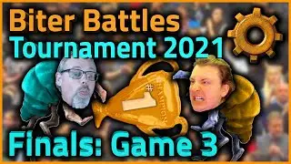 Grand Finals 2021, Game 3 - Biter Battle 5v5 - Steelaxe Biters vs. Banana - Commentary by SMTaishan